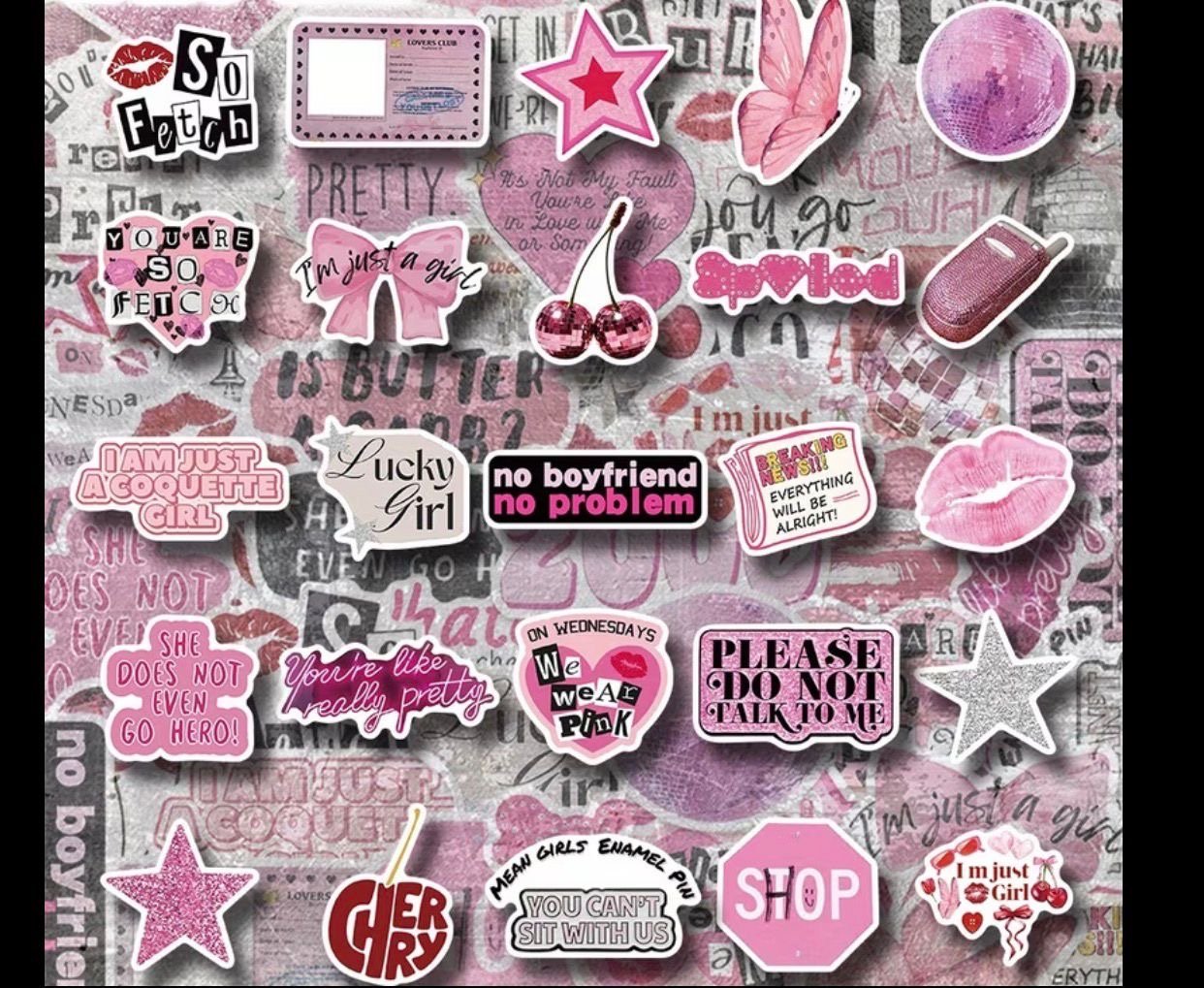 Girls stickers